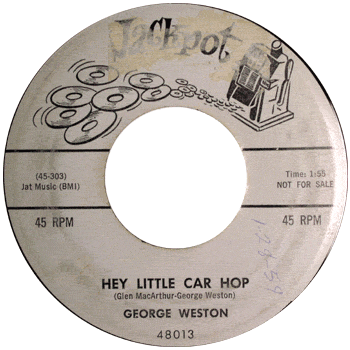 George Weston - Hey Little Car Hop Promo