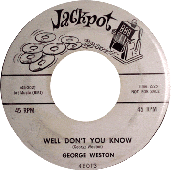 George Weston - Well Don't You Know Promo