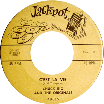 Chuck Rio And The Originals - C'Est La Vie Stock