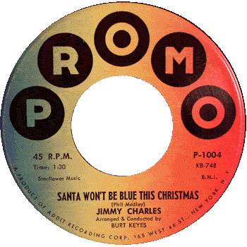 Jimmy Charles - Santa Won't Be Blue This Christmas Promo