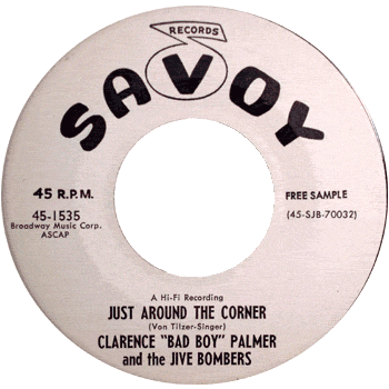 Jive Bombers - Just Around The Corner 45 Promo