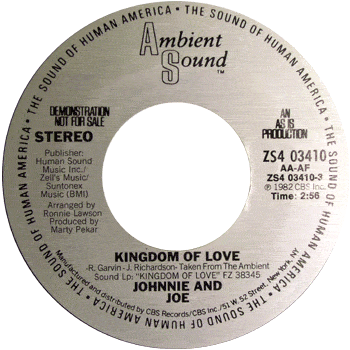 Johnnie And Joe - Kingdom Of Love Ambient Sound