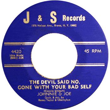 Johnnie And Joe - Devil Said No J+S