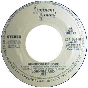 Johnnie And Joe - Kingdom Of Love Ambient Sound Stock