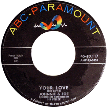 Johnnie And Joe -Your Love  ABC Stock