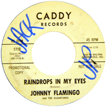 Johnny Flamingo - Raindrops In My Eyes Caddy
