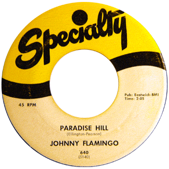 Johnny Flamingo - Paradise Hill Specialty