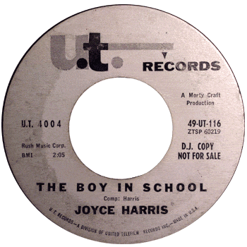 Joyce Harris - The Boy In School UT Promo