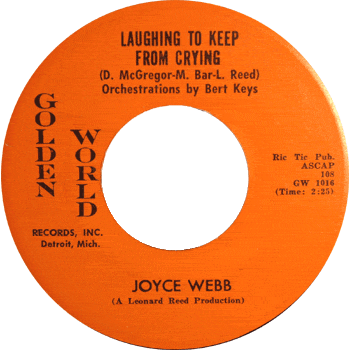 Joyce Webb - Laughing To Keep From Crying
