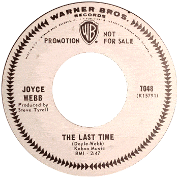 Joyce Webb - The Last Time