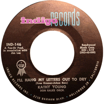 Kathy Young - I'll Hang My Letters Out To Dry