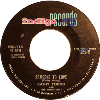 Kathy Young And The innocents - Someone To Love