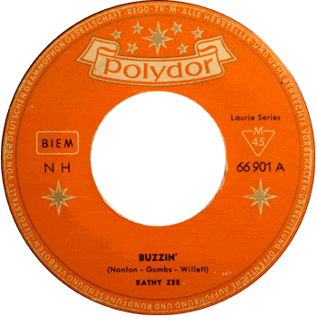 Kathy Zee - Buzzin Polydor from Germany