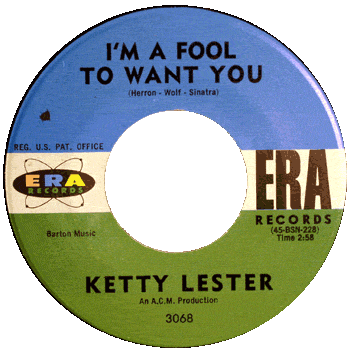 Ketty Lester -I'm A Fool To Want You Era