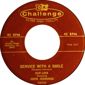 Kuf-Linx - Service With A Smile Challenge Stock