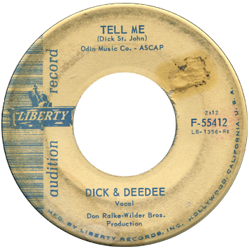 Dick And Dee Dee - Tell Me Liberty