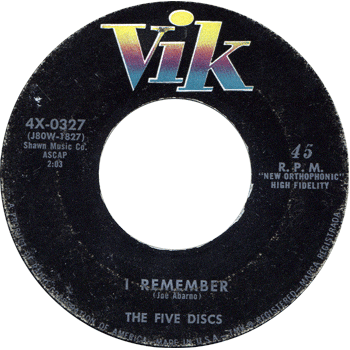 Five Discs - I Remember Vik