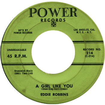 Eddie Robbins - A Girl Like You Power
