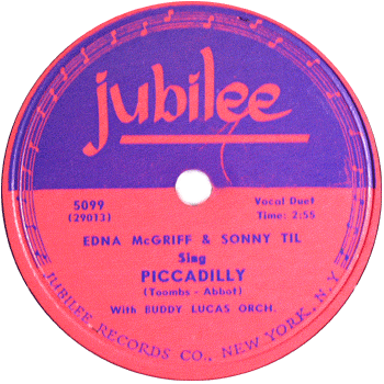 McGriff Till - Piccadilly