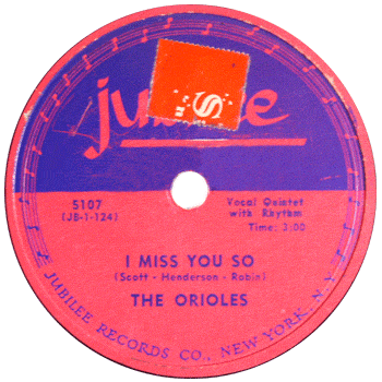 Orioles - I Miss You So