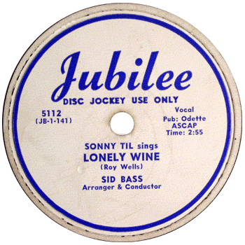 Sonny Til - Lonely Wine