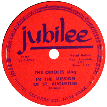 Orioles - In The Mission Of St. Augustine