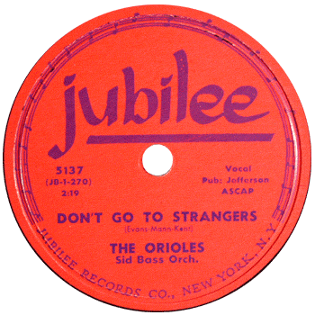 Orioles - Don't Go To Strangers