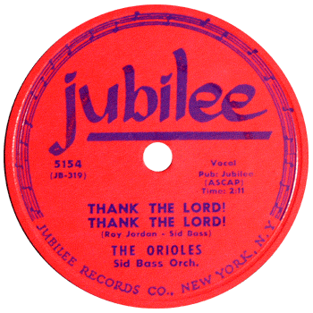 Orioles - Thank The Lord Thanks The Lord Stock