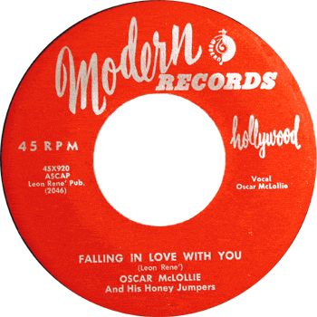 Oscar McLollie - Falling In Love With You Modern 45
