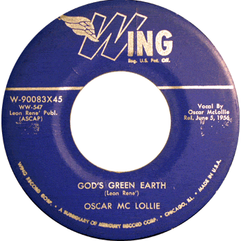 Oscar McLollie - God's Green Earth Wing 45