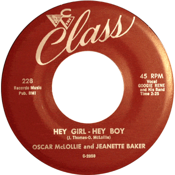 Oscar McLollie - Hey Girl Hey Boy Class 45 1