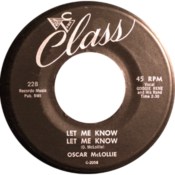 Oscar McLollie - Let Me Know Let Me Know Class 45 2