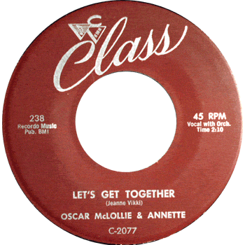 Oscar McLollie And Annette Let's Get Together Class 45