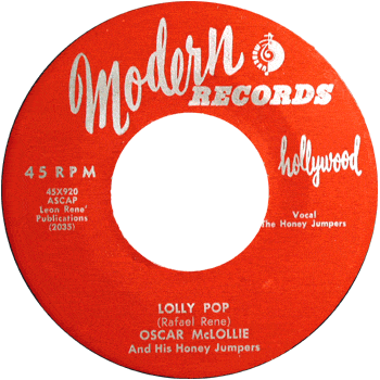 Oscar McLollie - Lolly Pop Modern 45 920