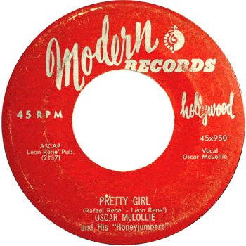 Oscar McLollie - Pretty Girl Modern 45