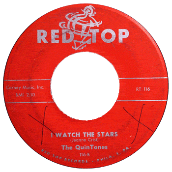 Quintones - I Watch The Stars Red Top Red