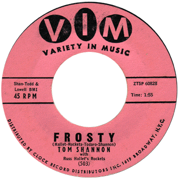 Tom Shannon - Frosty VIM