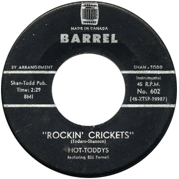 Hot Toddys - Rockin Crickets Barrel 2