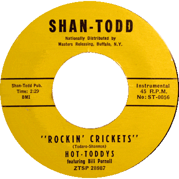 Hot Toddys - Rockin Crickets Shan Todd