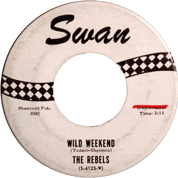 Rebels 1963 - Wild Weekend Promo