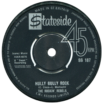 Rockin Rebels - Hully Gully Rock Stateside