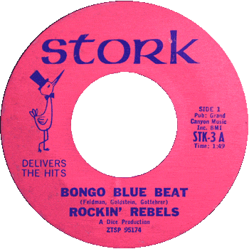 Rockin Rebels - Bongo Blue Beat Stock
