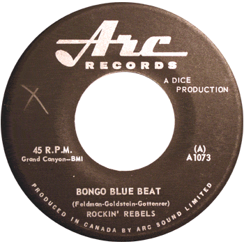 Rockin Rebels - Bongo Blue Beat  Promo Arc