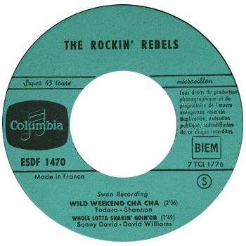 Rockin Rebels - Wild Weekend France Label 2