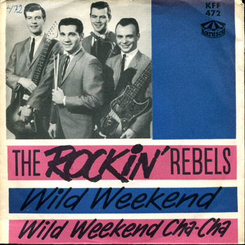 Rockin Rebels - Wild Weekend Sweden EP Cover