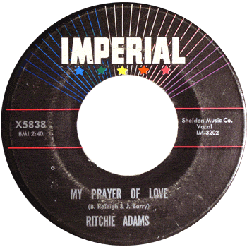 Ritchie Adams - My Prayer Of Love Imperial