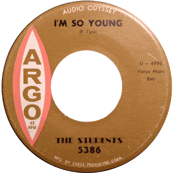 Students - I'm So Young Argo Stock