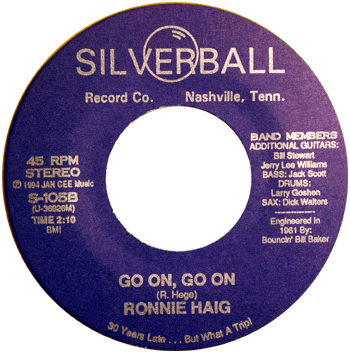 Ronnie Haig - Go On Go On Silverball
