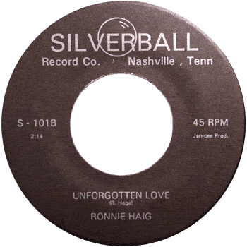 Ronnie Haig - Unforgotten Love Silverball