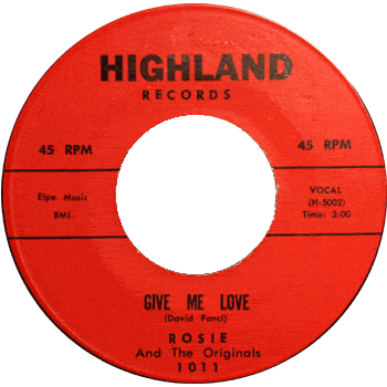 Rosie And The Ortiginals -  Give Me Love Red